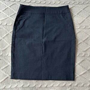 RW&CO Navy Pencil Skirt